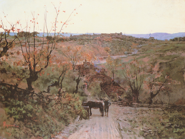 Paesaggio Toscano, 1875