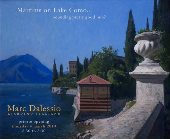 Martinis on Lake Como