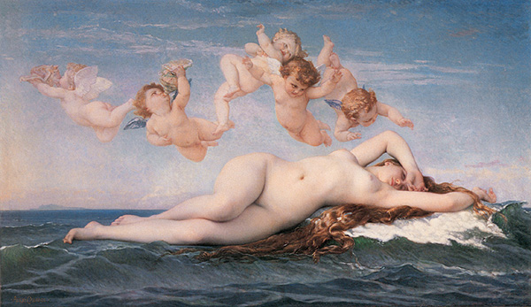 Alexandre Cabanel. The Birth of Venus, 1864