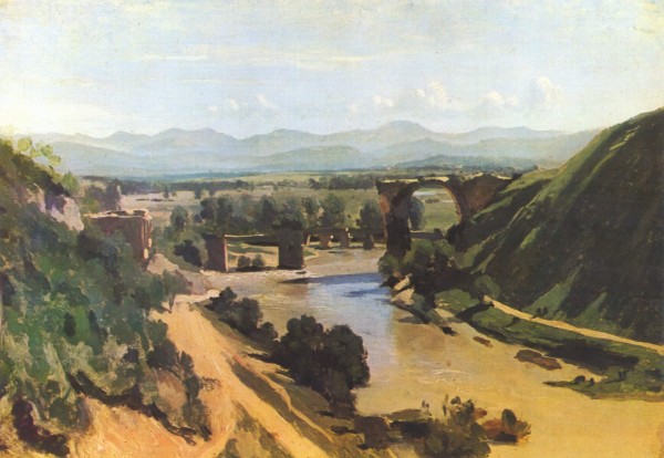 Camille Corot - The Bridge at Narni.